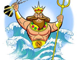 #13 สำหรับ King Neptune Darts Illustration โดย pepecastro53