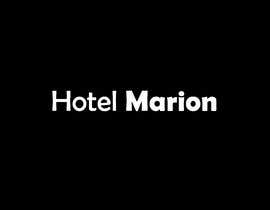 #375 cho Modern logo for a boutique hotel. Named Hotel Marion bởi jahfar644