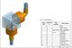 3D Modelling Bài thi #5 cho 2-Axis cable-activated leak free pipe joint in Solidworks