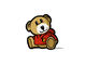 Tävlingsbidrag #19 ikon för                                                     Traveling teddy bear logo design
                                                