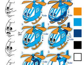 #105 για Helicopter cartoon icon από GribertJvargas
