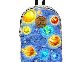 #69 untuk Van Gogh-Inspired, Hand-Painted Planets Backpack Design oleh parthamikh