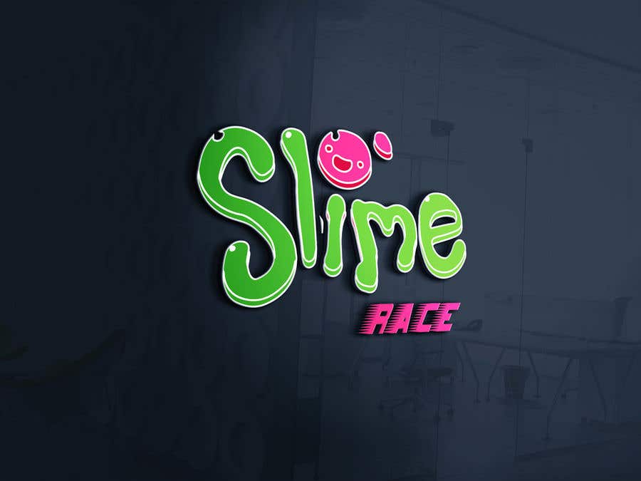 Need a creative and retail looking logo for an event called "Slime Race"