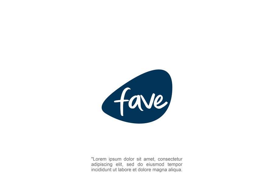 Kilpailutyö #458 kilpailussa                                                 Design a 4 Letter Logo + Social Media Icons for "FAVE"
                                            