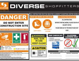 #16 for Construction Site Safety Sign by aguarilles2d