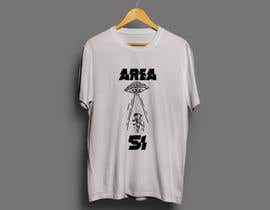 #1 cho AREA 51 Tshirt design bởi bilgeberkay