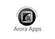 Imej kecil Penyertaan Peraduan #11 untuk                                                     Logo Design for Arora Apps
                                                