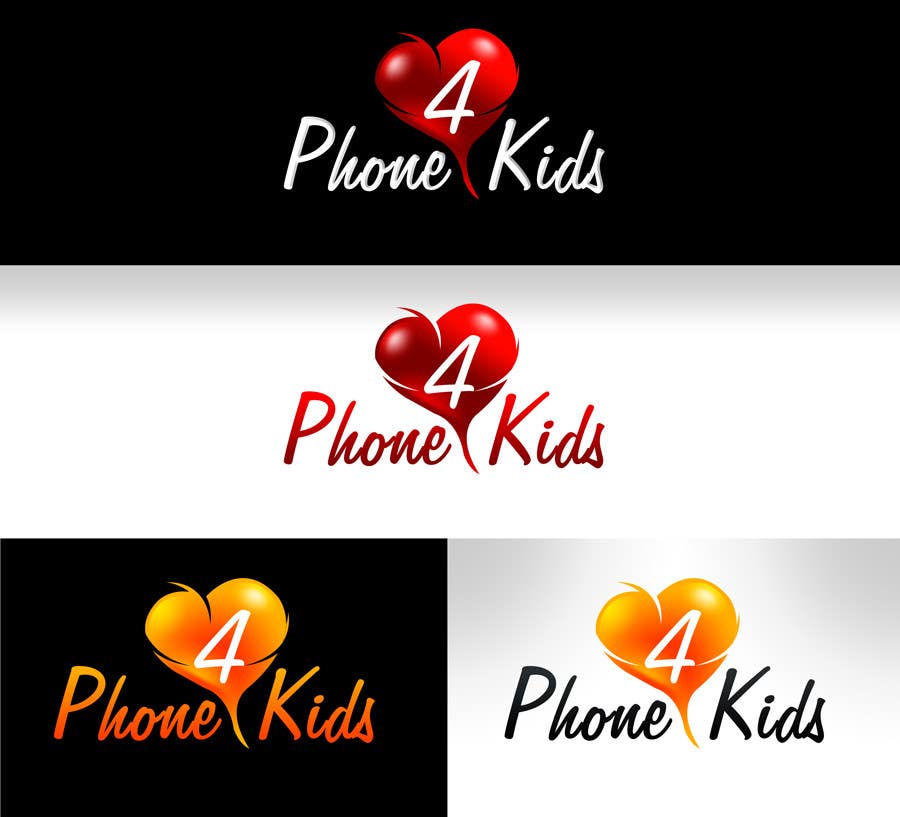 Participación en el concurso Nro.212 para                                                 Logo Design for Phones4Kids
                                            