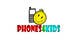 #185. pályamű bélyegképe a(z)                                                     Logo Design for Phones4Kids
                                                 versenyre