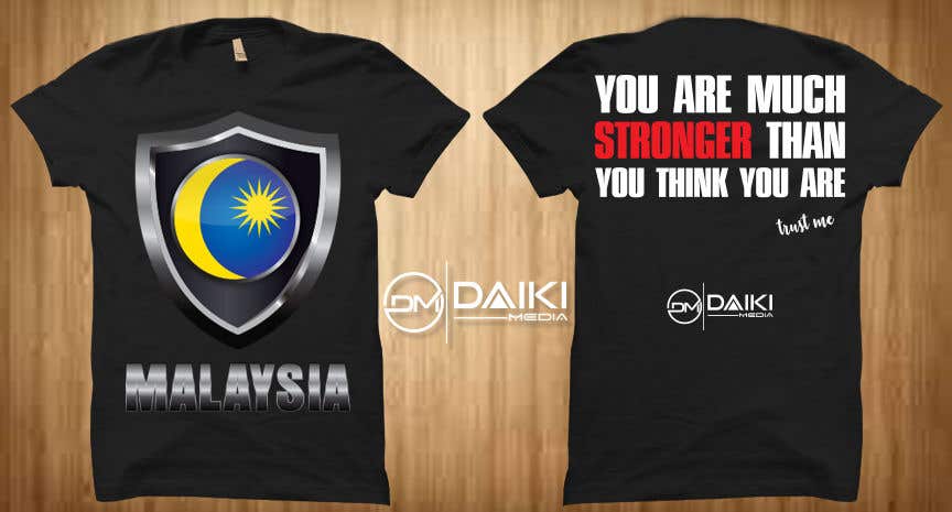 Kilpailutyö #154 kilpailussa                                                 Creative Round Neck Design T-shirt to sell ( Malaysian )
                                            
