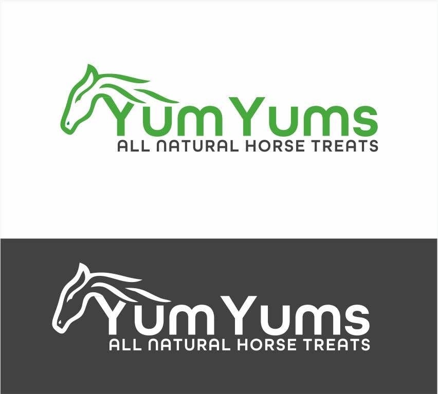 Penyertaan Peraduan #130 untuk                                                 Yum Yum - All Natural Horse Treats
                                            