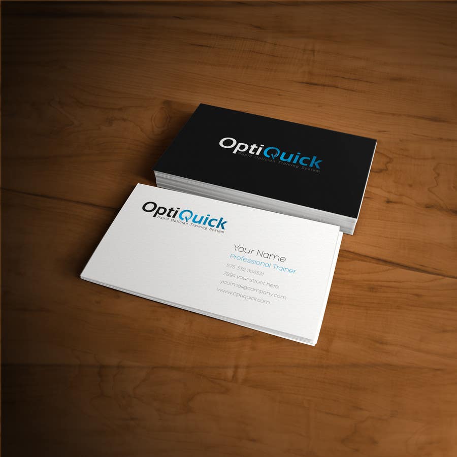 Bài tham dự cuộc thi #15 cho                                                 Logo Design for OptiQuick - Rapid Optician Training System
                                            