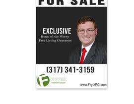 #29 for Real Estate for sale sign by reydan1