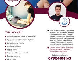 #104 pentru Flyer needed for therapy/massage business. High quality design and print clear. de către ExpressProDesign