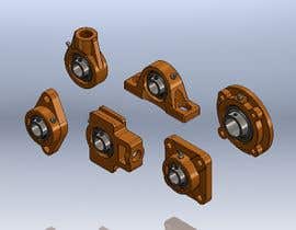 #25 for 3D modeling of a mechanical part by rozerbagh456