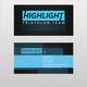 Wettbewerbs Eintrag #73 Vorschaubild für                                                     Business Card Design for Highlight Triathlon Team
                                                