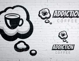 #425 untuk Logo for Addiction Coffee oleh stevejobedesign