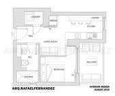 #30 untuk Please take a look on attached floor plan. We are looking for a way to move from 1 to 2 room flat oleh arqfernandezr