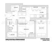#58 untuk Please take a look on attached floor plan. We are looking for a way to move from 1 to 2 room flat oleh arqfernandezr