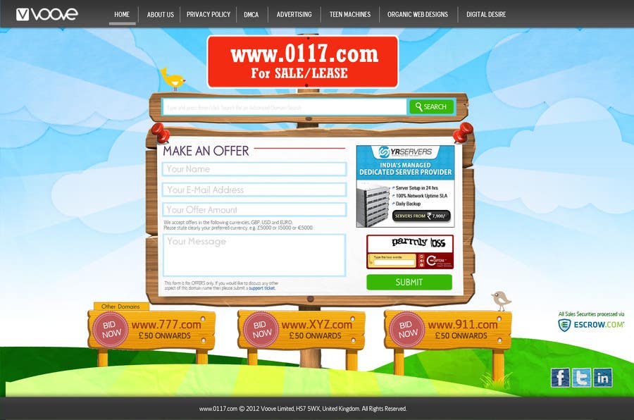 Contest Entry #1 for                                                 Website Design for Index / Home Page Only psd file
                                            