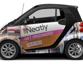 #7 for Design a Vehicle Wrap For Home Organizing Company On Smart Car by jbktouch