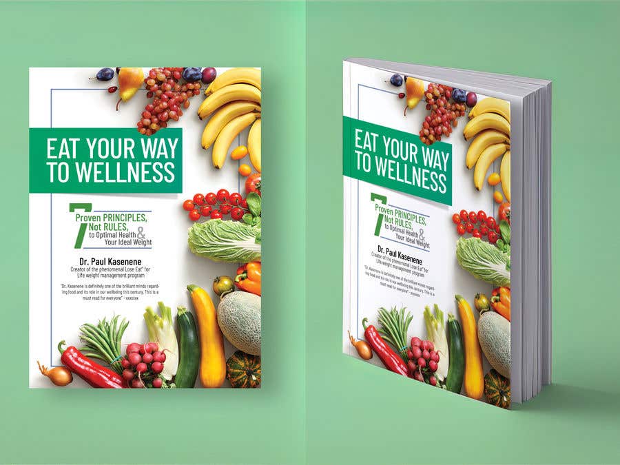 Contest Entry #2 for                                                 Book cover design for a healthy eating book
                                            