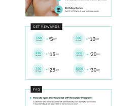 #17 para Create Infographics for Loyalty Rewards Program de caseybowser10