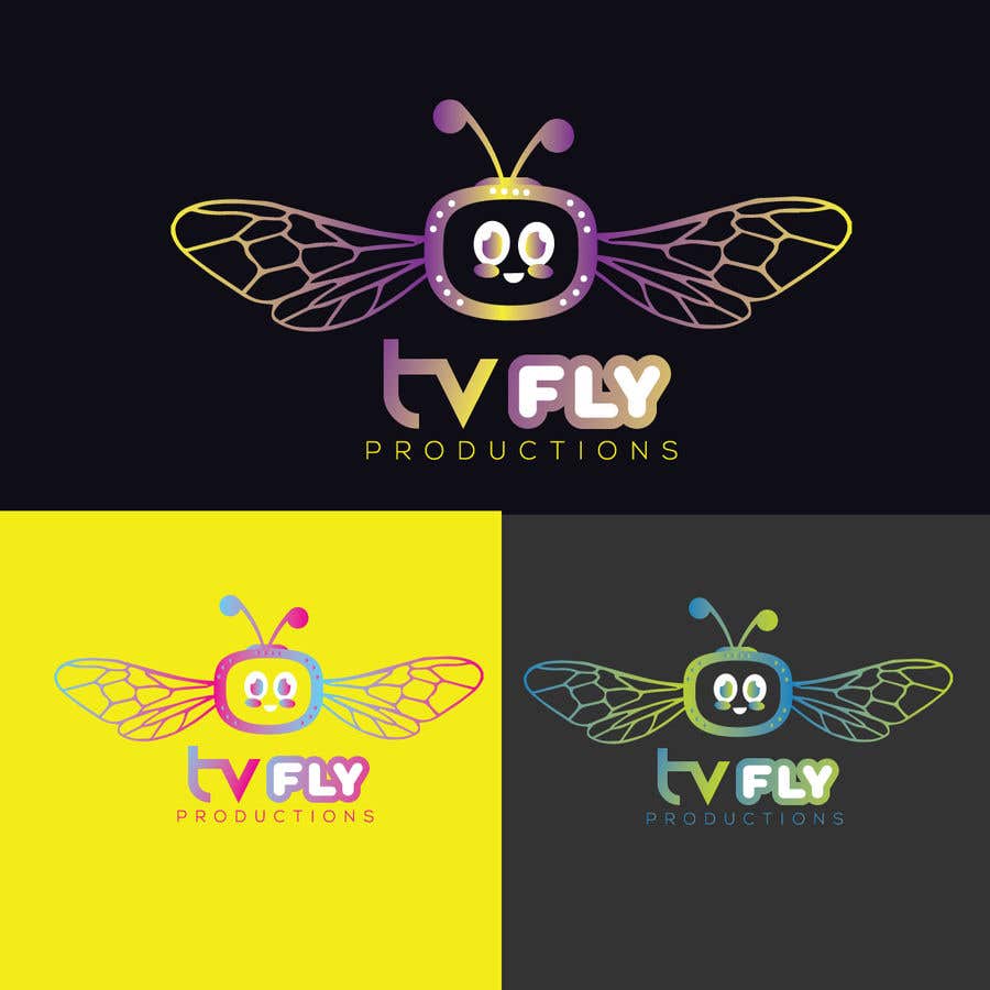 Penyertaan Peraduan #160 untuk                                                 TVFLY Productions Logo
                                            