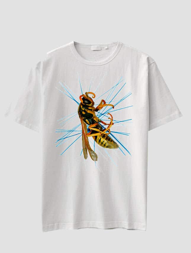 Kilpailutyö #12 kilpailussa                                                 Make a T-Shirt with supplied pictures of bugs
                                            