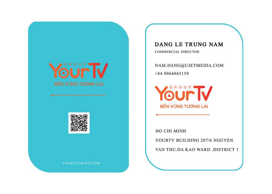 Inscrição nº 5 do Concurso para                                                 Design Namecard YourTV
                                            