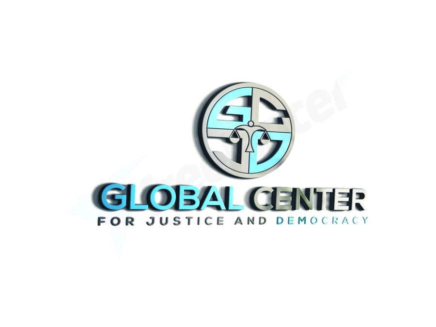 Contest Entry #27 for                                                 Logo for Global Center for Justice and Democracy (GCJD)
                                            