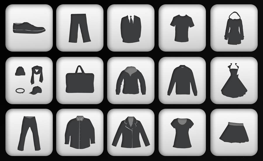 
                                                                                                                        Proposition n°                                            1
                                         du concours                                             Icon or Button Design for describing clothing types
                                        