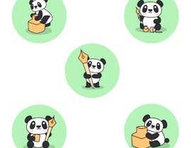 #74 for Creative Panda logo/illustration by EvaLisbon