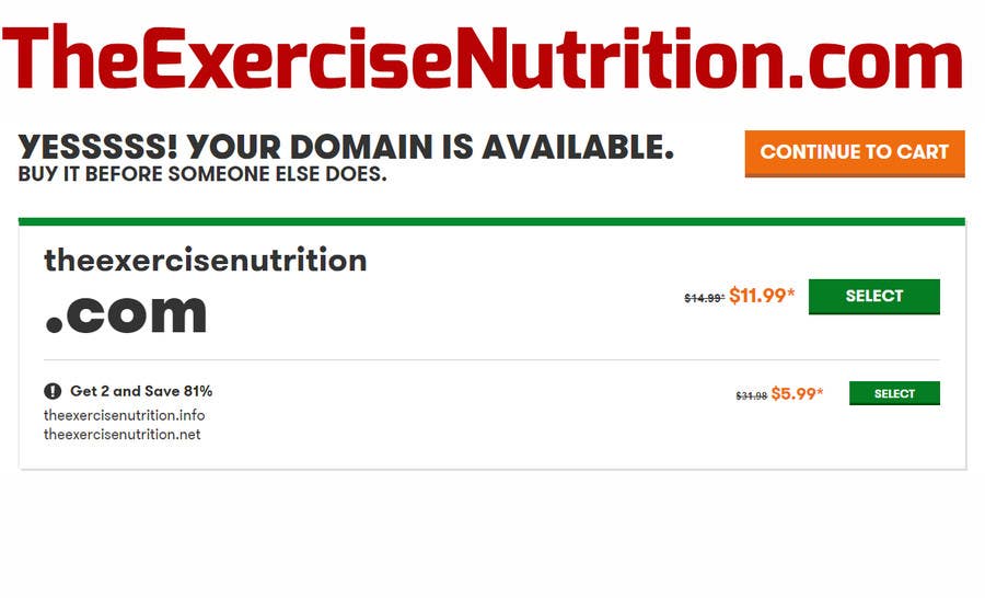 Contest Entry #130 for                                                 Domain Name for Fitness and Food blog
                                            