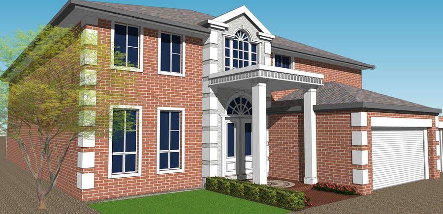 Contest Entry #35 for                                                 Architectural Design or sketch for House Portico
                                            