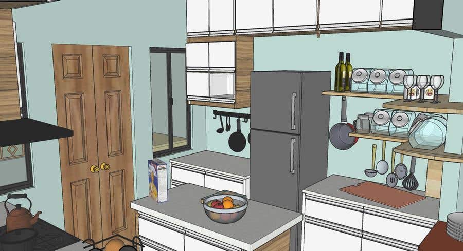 Contest Entry #21 for                                                 design a kitchen with island counter
                                            