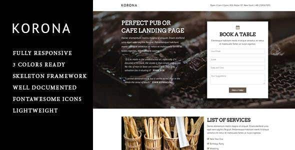 Wettbewerbs Eintrag #11 für                                                 Build a landing page for restaurant reservation
                                            
