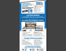 #129 for Custom Flyer for Recruiting Real Estate Agents by karimulgraphic