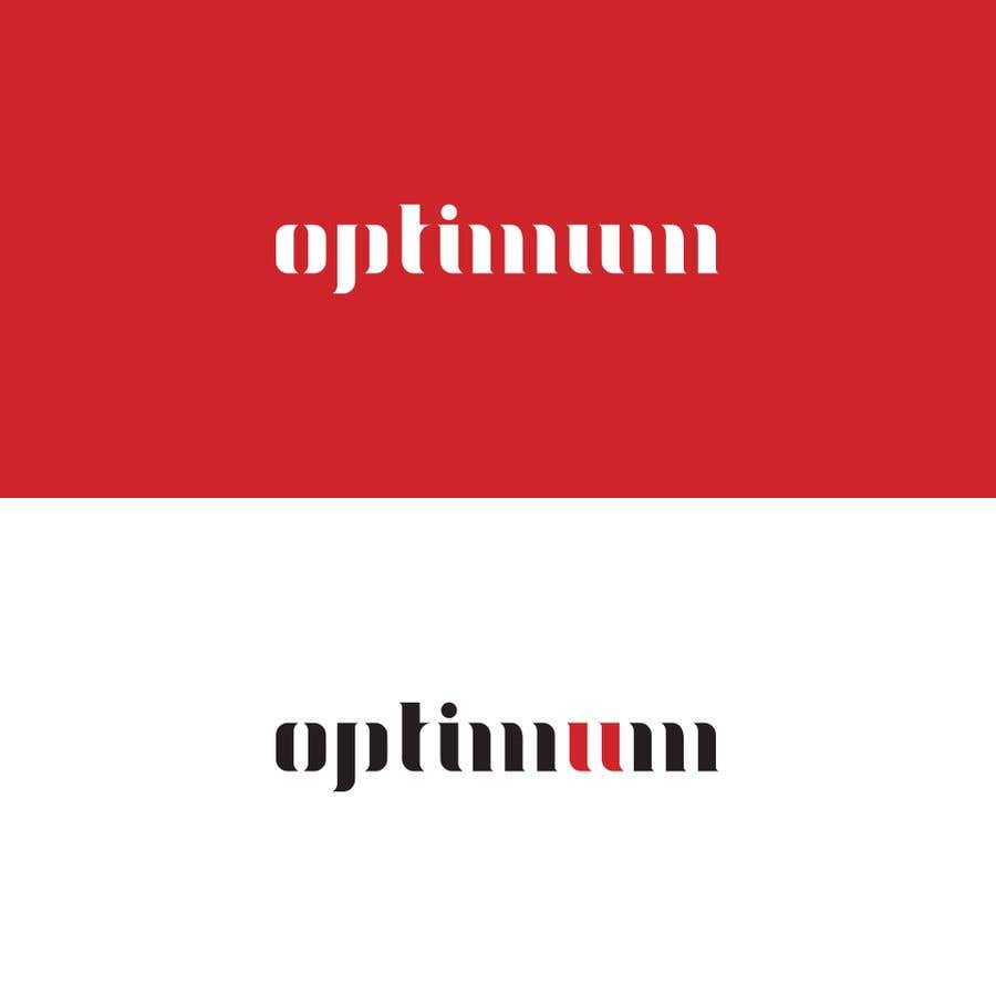 Participación en el concurso Nro.157 para                                                 I need the word OPTIMUM to be designed as Creative as the samples I attached. If unclear of anything, please raise it up in the comments section.
                                            