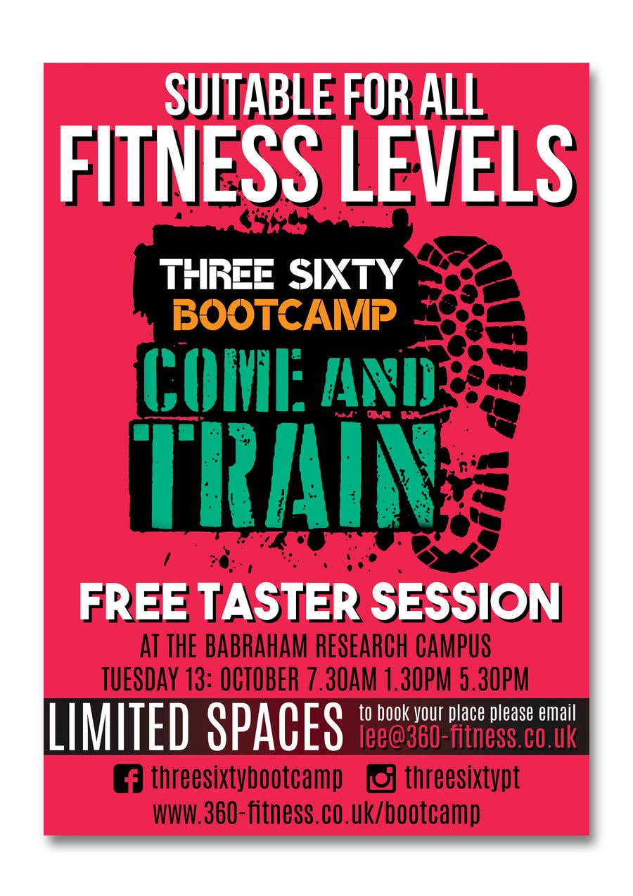 Contest Entry #58 for                                                 design poster/flyer for outdoor fitness bootcamp
                                            