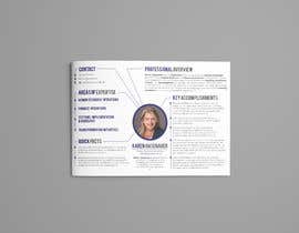 #265 for Graphic design for Executive Bio and Resume by MrAIO