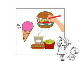 nº 20 pour Create a children&#039;s coloring book for restaurant par prityangel37 