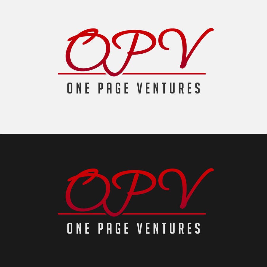Inscrição nº 24 do Concurso para                                                 Logo Design for OnePageVentures - start up company
                                            