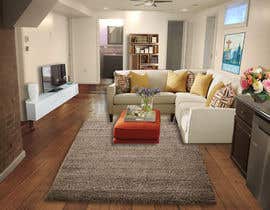 #38 para Living room virtually stage or do some awesome photoshop manipulation de nour55577an