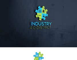 #13 for Try to design a futuristic logo which reflects the identity of a district that adopts the concepts of industry 4.0 (the 4th industrial revolution, which also somehow aligns with the university logo theme (attached) by DesignChamber