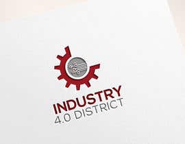 #23 for Try to design a futuristic logo which reflects the identity of a district that adopts the concepts of industry 4.0 (the 4th industrial revolution, which also somehow aligns with the university logo theme (attached) by DesignChamber