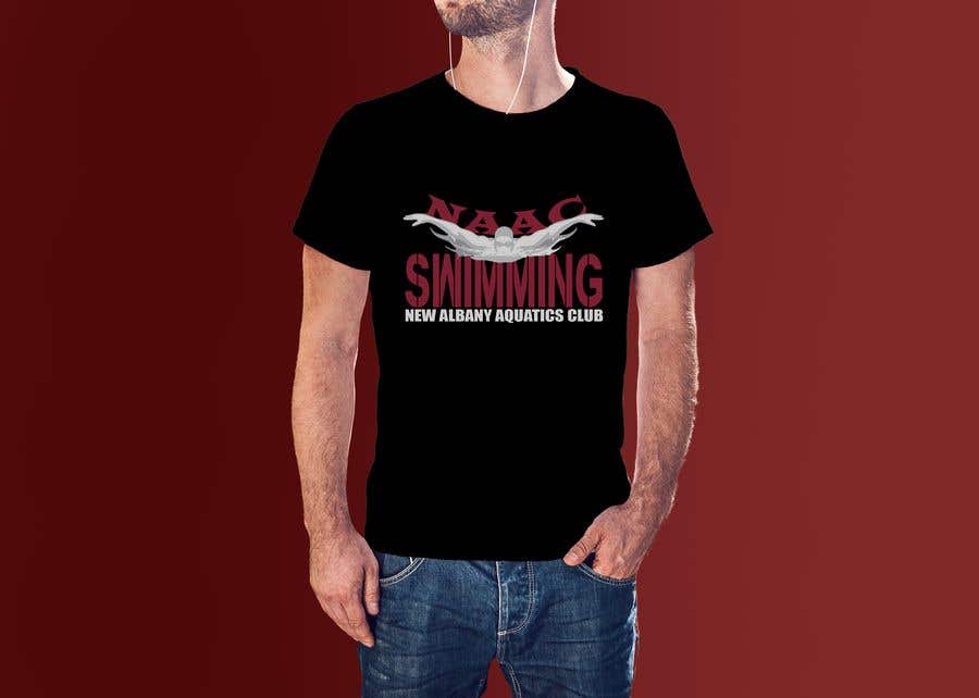 Kilpailutyö #27 kilpailussa                                                 Swim Team TEe Shirt Design
                                            