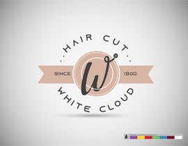 #95 para This logo is for man saloon and its name is white cloud .. I need creative logo por Kemetism