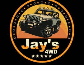 #50 for simple old Toyota truck Logo for &quot;Jay&#039;s 4WD&quot; by layesmahfuj