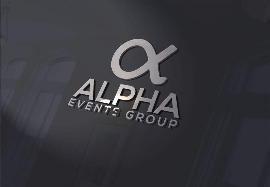 Inscrição nº 170 do Concurso para                                                 Alpha Events Group logo creation
                                            
